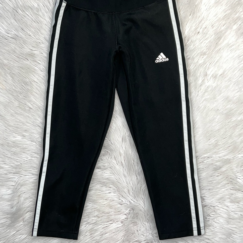Adidas Women’s CLIMALITE 3/4 Cropped Reflective Tights In Size XSmall